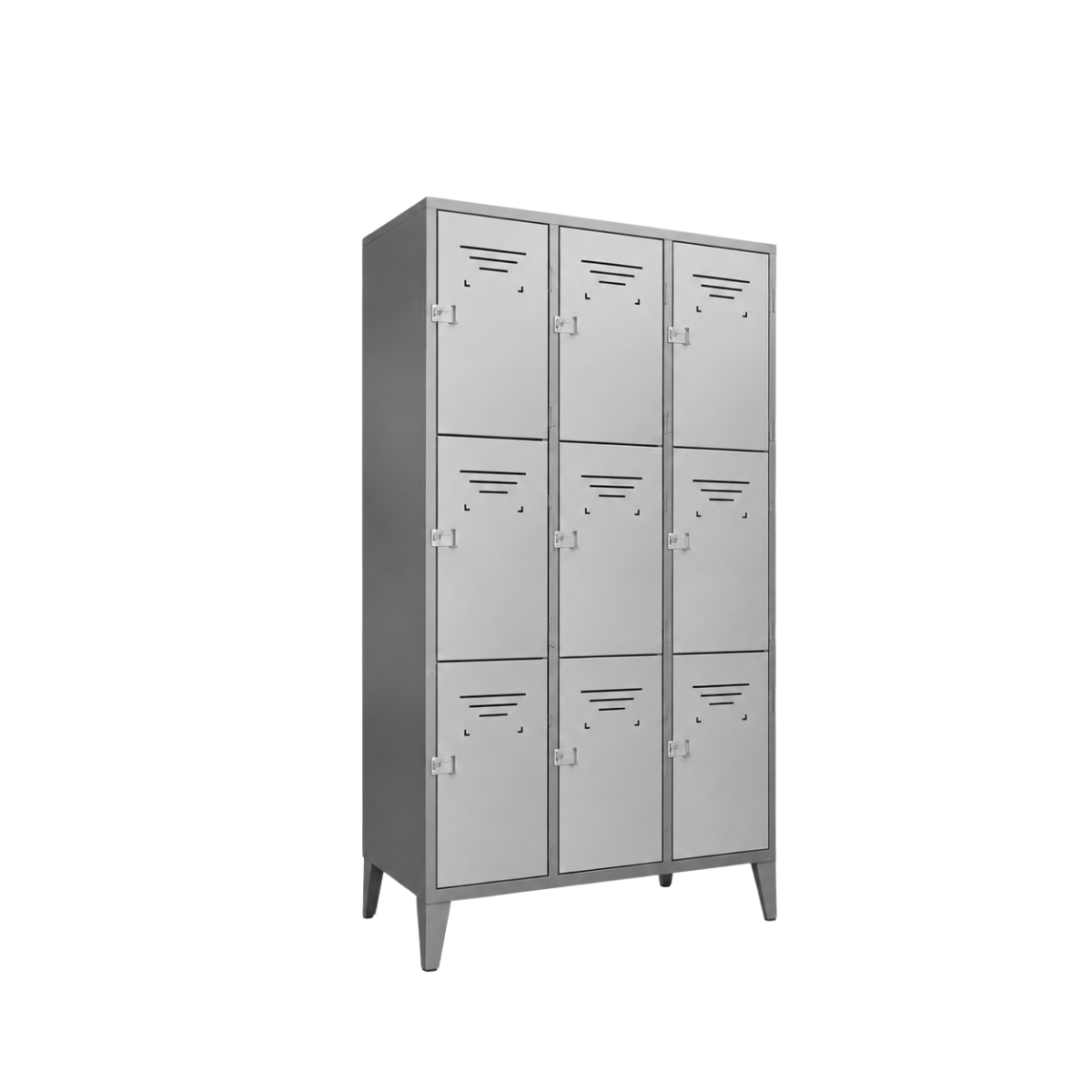 Locker Metálico 09 Puertas - 3 Cuerpos Triples