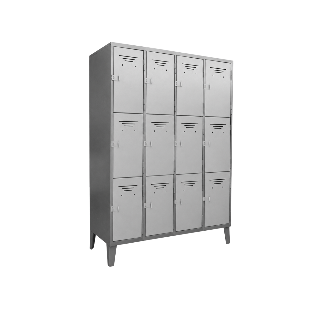Locker Metálico 12 Puertas - 4 Cuerpos Triples