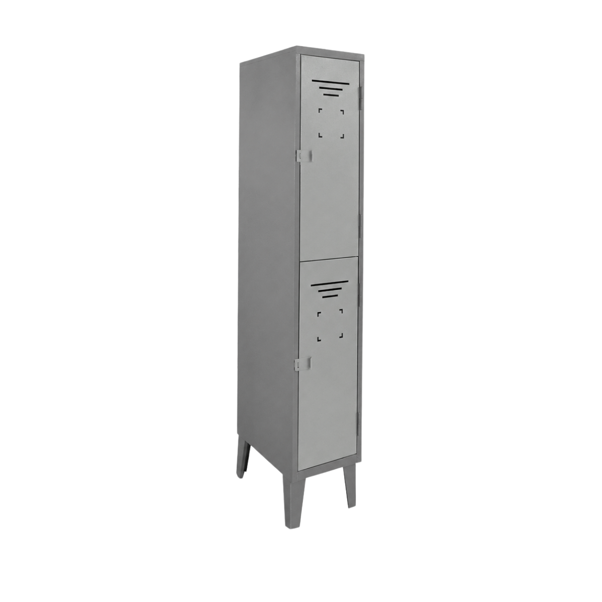 Locker Metálico 2 Puertas - 1 Cuerpo Doble