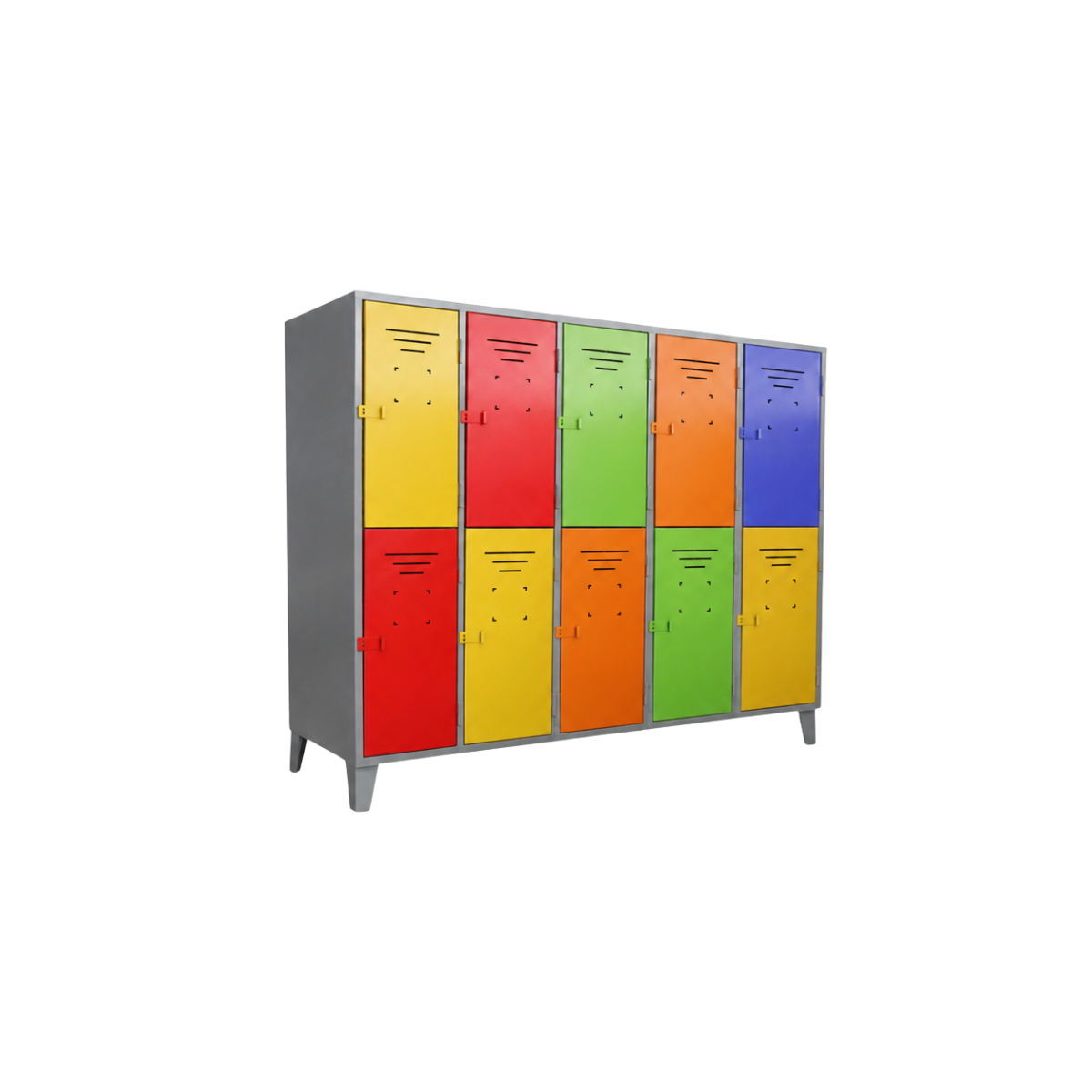 Lockers Jr. - 10 puertas dobles