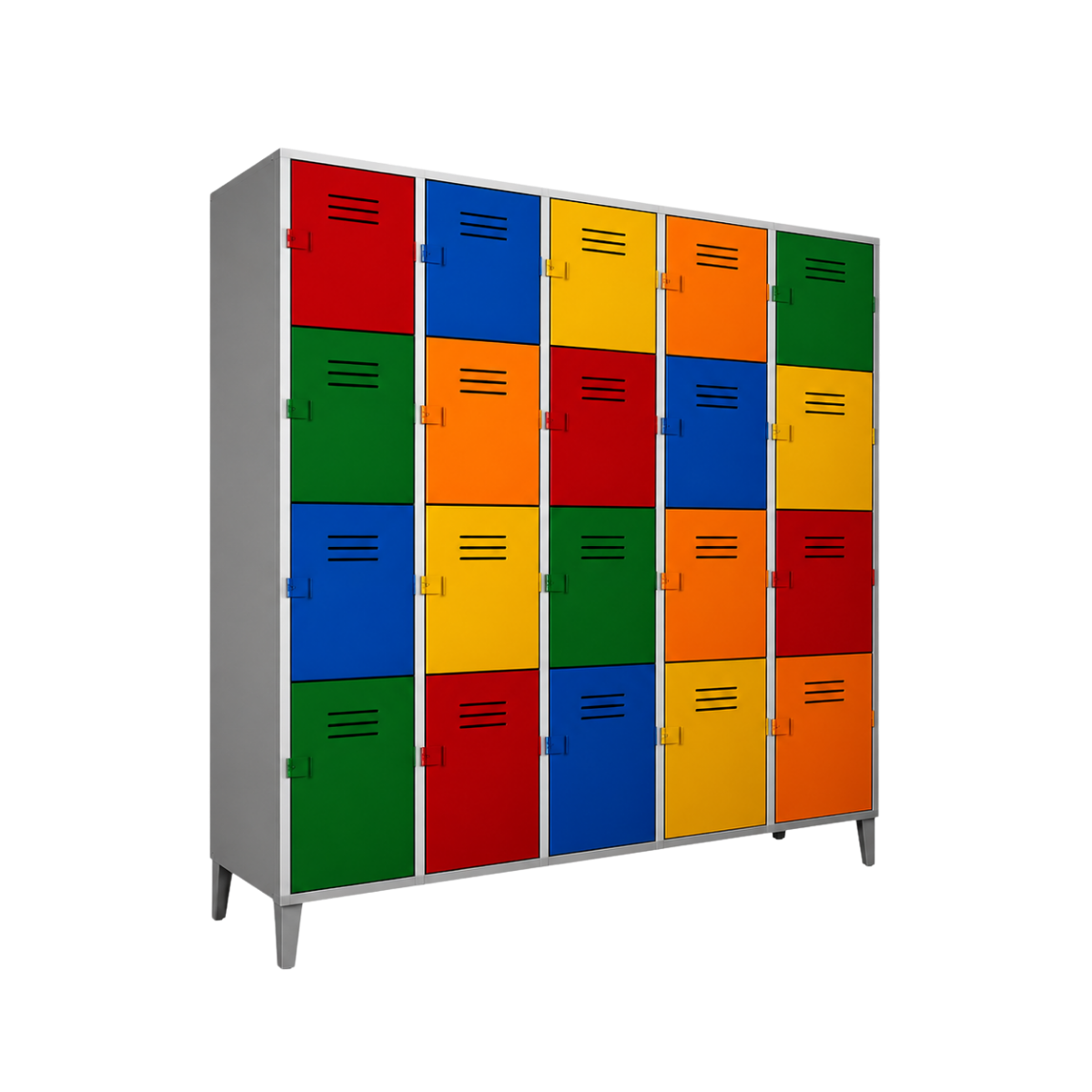 Lockers Jr. - 20 puertas cuadruples
