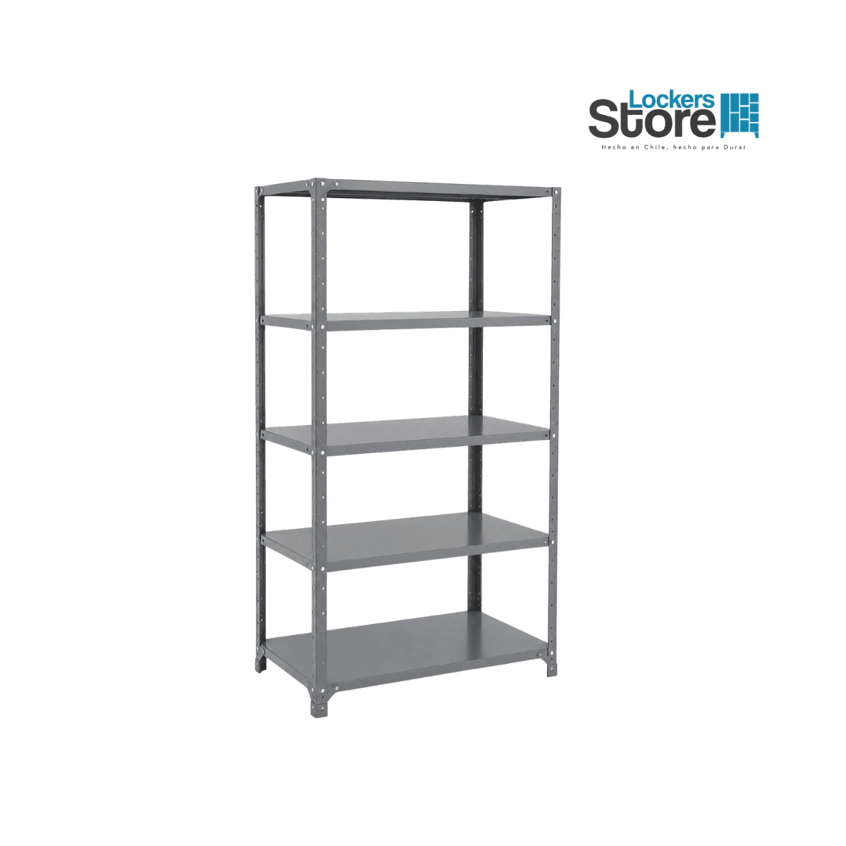 Estantería Alta resistencia Mecano Metálico 45X90x200 5B