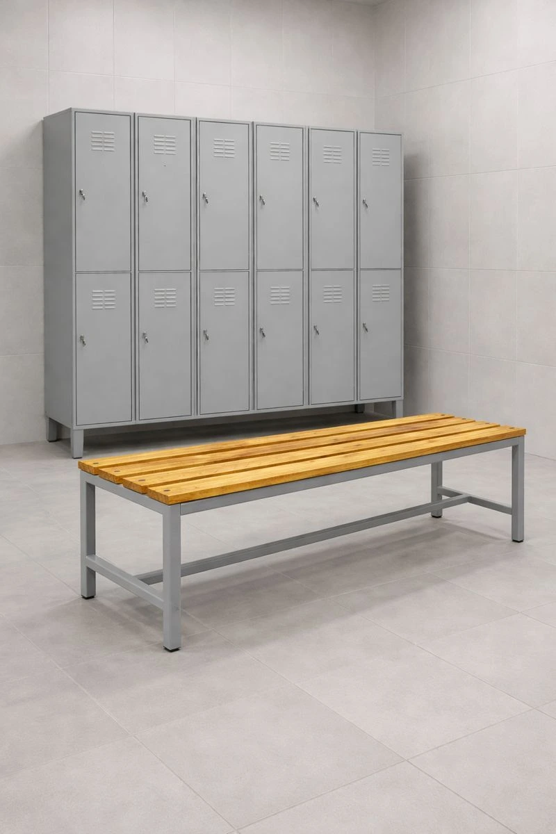 Banca De Madera Simple - 150X45X45 (vista alterna)